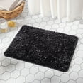 thumbnail image 2 of Home Dynamix Bali Breeze Machine Washable Chenille Polyester Shag Bath Mat, White, 26"x44", 2 of 4