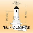 thumbnail image 3 of For 9011 Size Bright White Halogen Light Bulbs HIR1 Upgrade Headlamp Headlight, 3 of 3