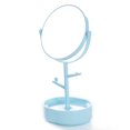 thumbnail image 1 of fastboy Women Girls Rotating Makeup Mirror Dressing Table Stand Mirror Storage Holder Base Bottom, 1 of 9