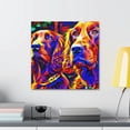 thumbnail image 3 of Irish Setter Fauvism - Canvas, 3 of 10