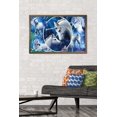 thumbnail image 2 of Lisa Parker - Majestic Unicorns Wall Poster, 22.375" x 34", Framed, 2 of 5