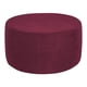 thumbnail image 1 of Funda otomana Billuyoard de terciopelo antideslizante para taburete de almacenamiento Vino rojo, 1 of 6