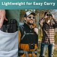 thumbnail image 2 of LOVEVER [HD Zoom Binoculars] HD Zoom Portable Folding Binoculars  Professional Remote Binoculars | Compact Binoculars With Center Zoom  Free Carry Bag And Shoulder Strap | Suitable For Bi, 2 of 7