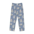 thumbnail image 4 of Xecao Cute Fat Cat Men's Straight Lounge Pajama Pants: The Ultimate in Comfortable Sleepwear, 4 of 9