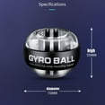 thumbnail image 7 of Vital Wrist Ball Exerciser, Vital Wrist Ball, Vital Balls Hand Exerciser - Gyro Balls for Hand Weakness & Arthritis, Stronger Grip in 5 Min, Strengthen Fingers, Hands, Arms and Forearms, 7 of 7