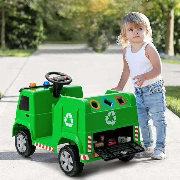 Ride on trash truck cheap
