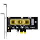 thumbnail image 1 of Adaptador M.2 NVMe a PCIe X1 GLORENDS PA09-X1 para SSD NVMe 2230/2242/2260/2280 M.2, 1 of 7