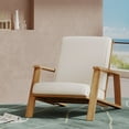 thumbnail image 2 of Modern Adirondack Chair - Acacia Wood, Weather Resistant, 400LBS Weight Capacity, Assembly Required, 2 of 9