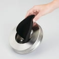 thumbnail image 5 of InterDesign Double Filtration Kitchen Compost Bin, Brushed Stainless Steel, 1.3 Gal, 5 of 10
