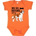 thumbnail image 3 of Inktastic My Big Brother is a Saint Bernard Boys or Girls Baby Bodysuit, 3 of 5