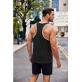 thumbnail image 4 of COOFANDY Men's 3 Pack Tank Tops Cotton Performance Sleeveless Casual Classic T Shirts, 4 of 5