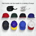 thumbnail image 1 of YAOMOBB Baseball Hat Hooks Baseball Hat Hooks Strong Load bearing Wall Racks for Display 16Pcs, 1 of 6
