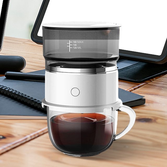 Cafetera prensada a mano molinillo de café portátil cafetera de viaje