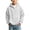 White, variant on Jalioing Boys Quarter Zip Hoodies Casual Loose Long Sleeve Texture Pullover Fashion Basic Solid Sweatshirt 3-14 Years
