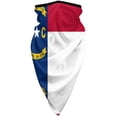 thumbnail image 5 of North Carolina Flag Neck Gaiter Balaclava Face Scarf Mask Quick-Dry Half Masks For Women Men Sun Protection Breathable Dustproof, 5 of 7