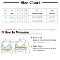 thumbnail image 2 of Ribbed Sports Bras for Women - Wireless Seamless Medium Impact Sports Bra Padded Athletic Yoga Workout Running Bra, 2 of 4
