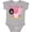 AC-Heather Grey, variant on Inktastic Owl 1st Birthday Cute 1 Year Old Girl Girls Baby Bodysuit