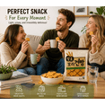 thumbnail image 4 of Crunchy Baked Snack Crackers, Light & Crispy, 3 oz Bags (Pack of 3), Perfect for Soup, Salad & On-the-Go, 4 of 5