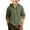 Blackish Green, variant on Boys Hooded Shirt Button Down Beach Plain Long Sleeve Dress Shirt Teen Summer Boho Trendy Casual Comfy Tees