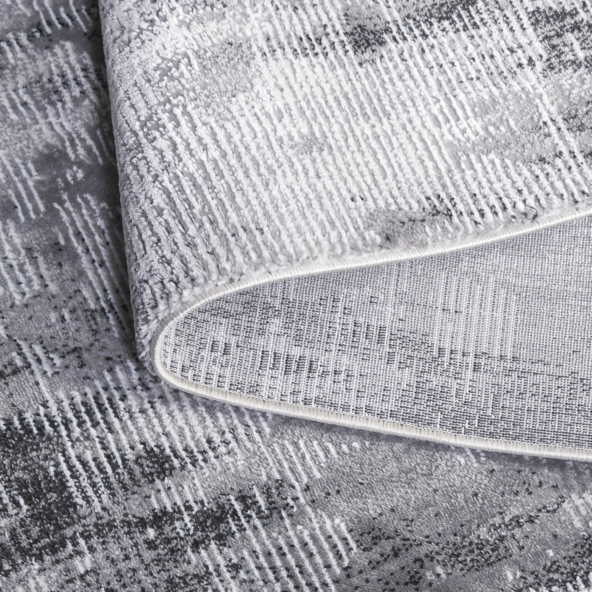 SAFAVIEH Slate Cynthia Distressed Area Rug, Grey/Ivory, 9' x 12'