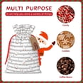 thumbnail image 7 of Fuzoiu Cute Goose Print Christmas Gift Bag,Burlap Gift Bag with Drawstring Closure & Hang Tag,Perfect for Holidays, Birthdays, and Special Occasions-Small, 7 of 7