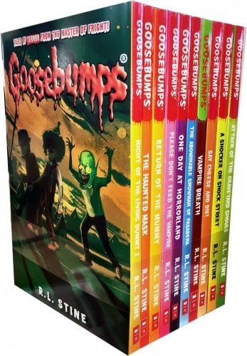 Goosebumps: 10 Books Set Collection, (Paperback)