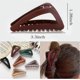 thumbnail image 2 of Hair Claw Clips Girls Women Nonslip French Matte Claw Clip for Thin Hair Curly Straight Long Hair - 6 Packs / Set, 2 of 5