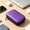 Purple, variant on Winter Poetry Upgrade Digital Accessory Storage Bag, Cable Organizer Box, Portable Pouch for Earphone & Charger, 4.33x3.15x1.38in Blue