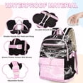 thumbnail image 4 of DAKIMOE School Backpacks for Teens Cute Girlish Middle High School Bookbag Large Capacity Lightweight Waterproof Daypack for College Students, 4 of 6