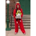 thumbnail image 2 of Adult Sesame Street Elmo Onesie Costume, 2 of 9