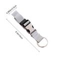 thumbnail image 3 of Luggage Add A Bag Strap Adjustable Suitcase Hook With Metal Ring Multi Use Travel Attachment For Backpack Handbag Shopping Bag, 3 of 6
