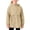Khaki, variant on Girls Rain Hooded Jacket Kids Solid Lightweight Windproof Hooded Windbreaker Adjustable Waist Zipper Long Raincoat Outdoor
