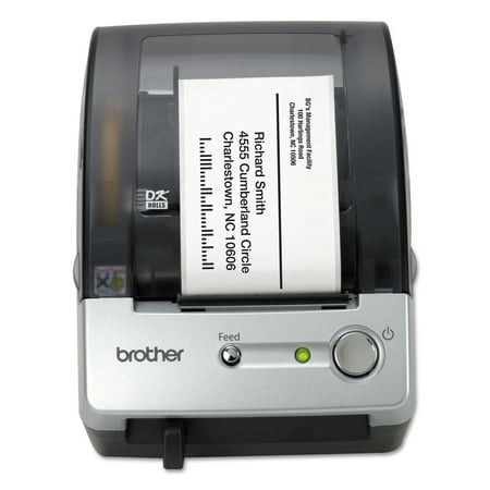 Brother QL-500 Affordable Label Printer, 50 Labels/Min, 5-7/10