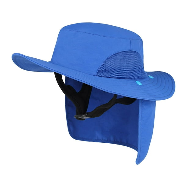 Surf Bucket Hat Gorras de pesca Protección solar Casual con correa ajustable para la barbilla Sombrero de pesca Sombrero para el sol para deportes Azul Yuyangstore Sombrero de pescador de surf