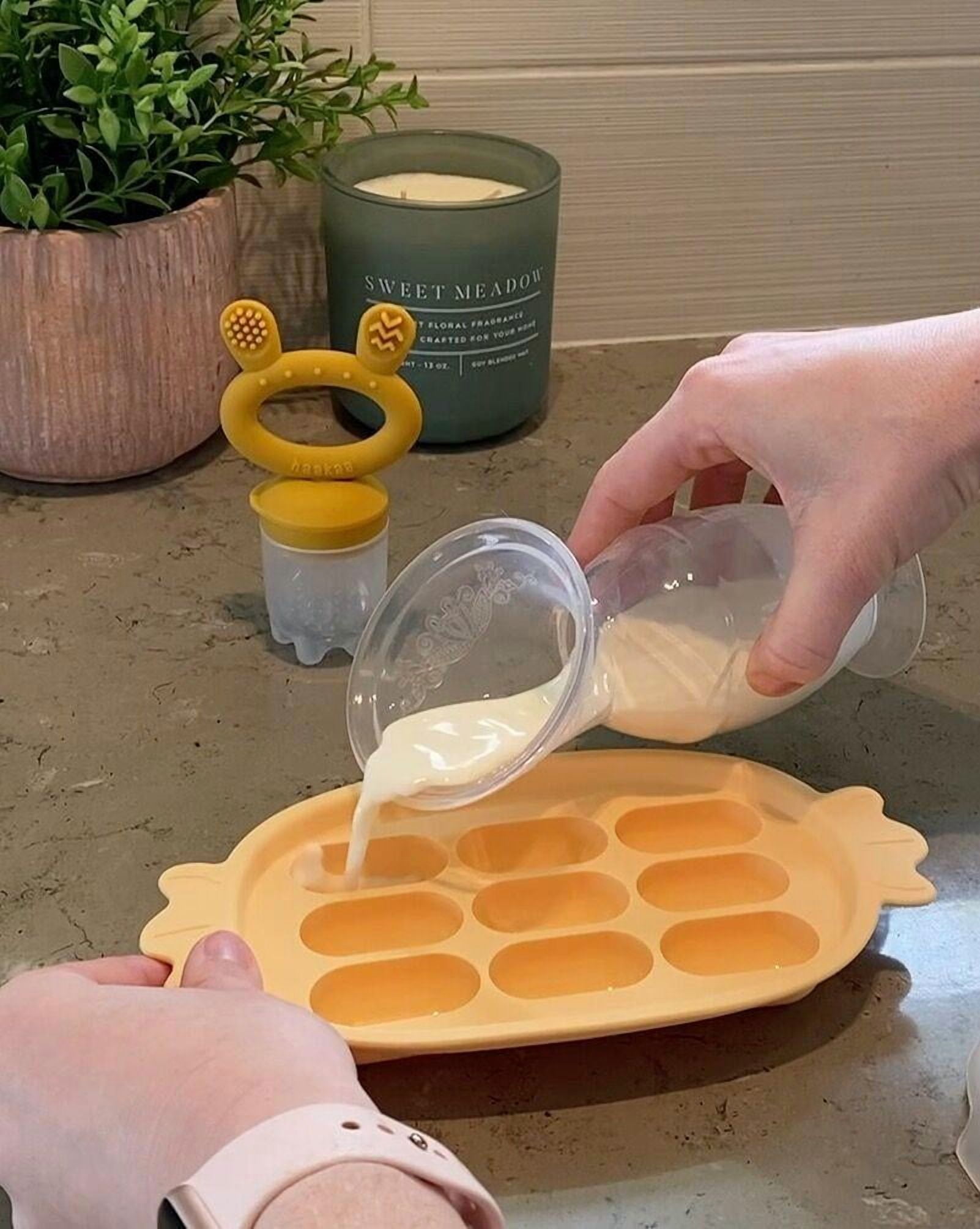 Haakaa Silicone Nibble Tray - Pea Green Merchandise