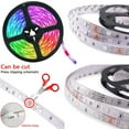 thumbnail image 3 of Gostoto 5M 10M 15M RGB Strip Light Kits 44Key or Smart WIFI Remote Control 5050 LED Tape Lights with Power Supply for Room Bedroom TV Party, 3 of 6
