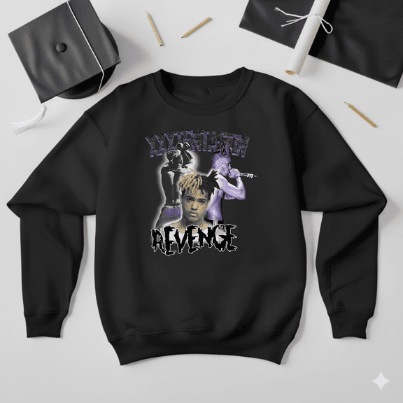 Xxxtentacion Revenge Music Album Inspired Retro Streetwear Fan Sweatshirt V41311, up to size 5XL