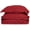 Burgundy, variant on 400-Thread Count 100% Egyptian Cotton Elegant Solid Duvet Cover Set Light Blue / Full/Queen