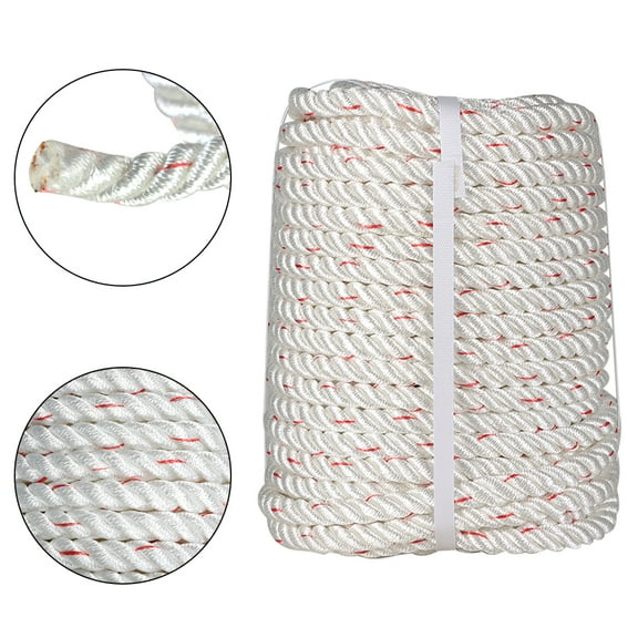 SHZAITOR 5/8" x 150 FT Arborist Bull Rope Stronger Tree Rigging Line Utility