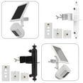 thumbnail image 4 of Gutter Mount For Cameras Solar Panels Suitable For Ring For Arlo For Eufycam White Mingyqi, 4 of 7