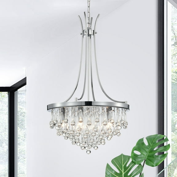 First Lighting Adorea 5-Light Crystal Chandelier