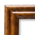 thumbnail image 4 of US Art Frames Brown Burl 3x29 Picture Frame .75" Wide - Preinstalled Hangers and UV Blocking Plexiglass, 100% USA Made, 4 of 4