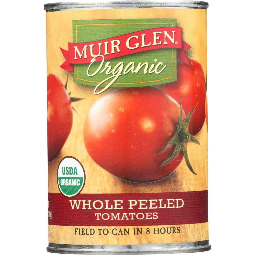 Muir Glen Organic Whole Peeled Tomatoes, 14.5 Oz (Pack Of 12)