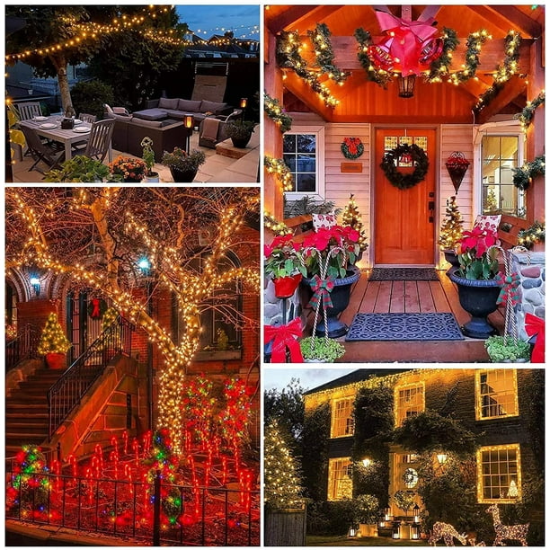 Generic Guirlandes Lumineuses 300 LED Rideau Lumineux 8 Modes 3M*3M USB à Prix Pas Cher | Maroc