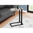 thumbnail image 5 of Contemporary Home Living 25" Gray and Black Farmhouse C Shaped Accent Table, 5 of 5