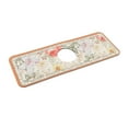 thumbnail image 1 of Guard behind Faucet Water Catcher Pad Reusable Flower Printed for Kitchen Style A, 1 of 9