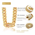 thumbnail image 3 of Collares Personalizados Para Perros Y Gatos, Cadena Dorada C, 3 of 8