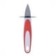 thumbnail image 1 of Abridor de ostras de grado profesional para abrir ostras de forma segura Cuchillo de acero inoxidable con mango de silicona naranja, 1 of 8