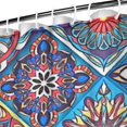 thumbnail image 4 of 72x84 Inches Boho Tribal Shower Curtain Polyester Fabric Vintage Inspired Bath Decor, 4 of 5