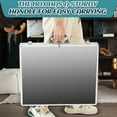 thumbnail image 4 of 24"x20" Trade Show Display Case Sports Card Portable Aluminum Showcase Table Top Locking Display Case for Jewelry Trading Cards Collectibles, 4 of 6